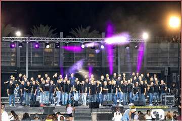Los Nietos de SaryMánchez celebran su 10 aniversario dando la murga en Telde/Ildefonso Rodríguez.